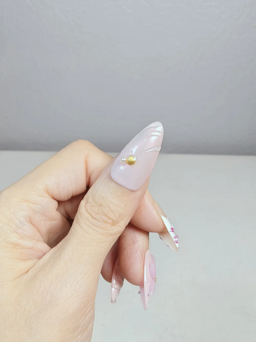 Handmade beautiful pastel